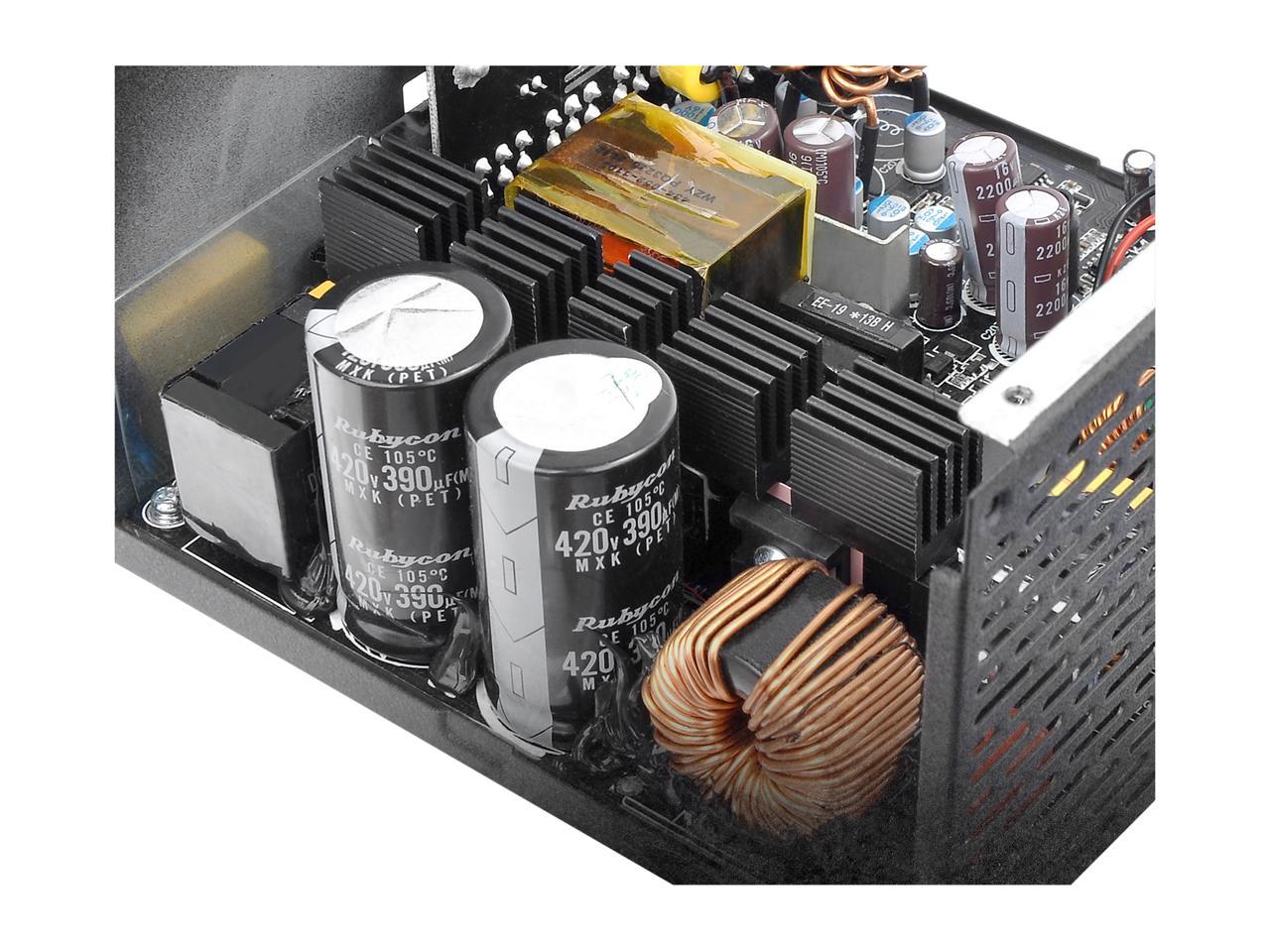 Thermaltake Toughpower PF1 850W 80+ Platinum Single Side SMD Compact Design Ultra Quiet 120mm Hydraulic Bearing Smart Zero Fan Full Modular Power Supply 10 Year Warranty, PS-TPD-0850FNFAPU-1
