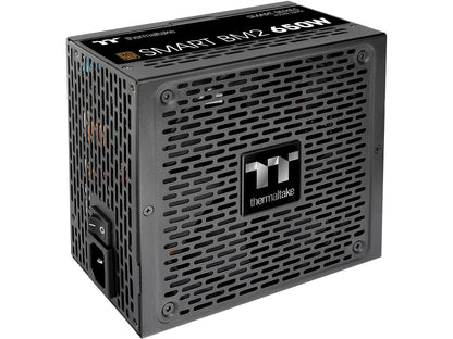 Thermaltake Smart BM2 650W 80+ Bronze Intel Skylake’s C6/C7 States & ErP Ready 140mm Quiet Fan Japanese Capacitor Semi Modular Power Supply 5 Year Warranty, PS-SPD-0650MNFABU-1
