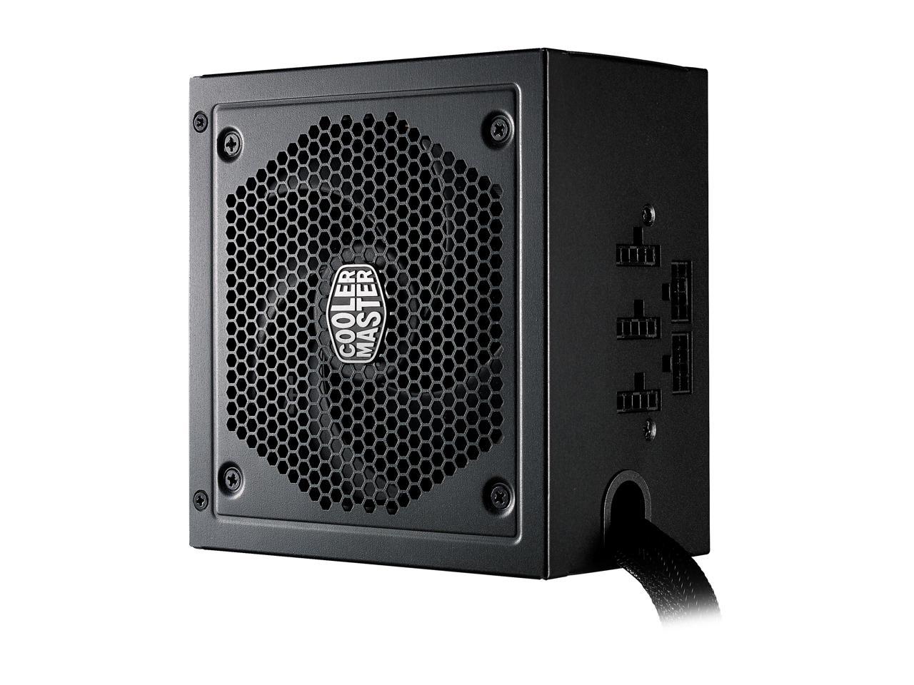 Cooler Master Master Watt 650W Semi-Fanless Silencio Fan, Semi-Modular 80 PLUS Bronze Power Supply