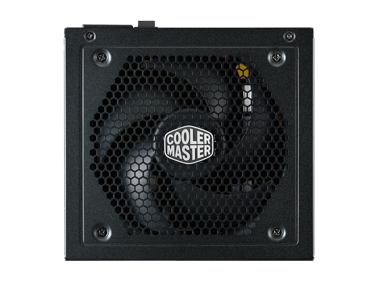 Cooler Master Master Watt 750 Watt Semi-Fanless Silencio Fan, Semi-Modular 80 PLUS Bronze Power Supply
