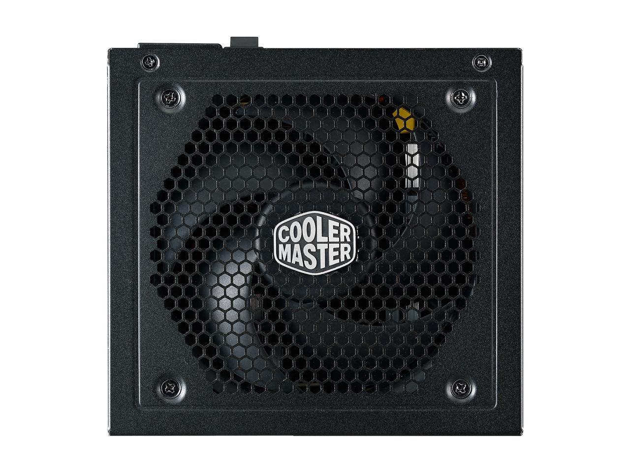 Cooler Master Master Watt 550 Watt Semi-Fanless Silencio Fan, Semi-Modular 80 PLUS Bronze Power Supply