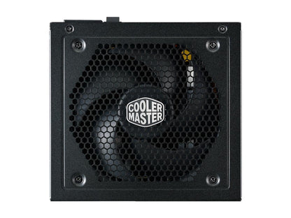 Cooler Master Master Watt 550 Watt Semi-Fanless Silencio Fan, Semi-Modular 80 PLUS Bronze Power Supply