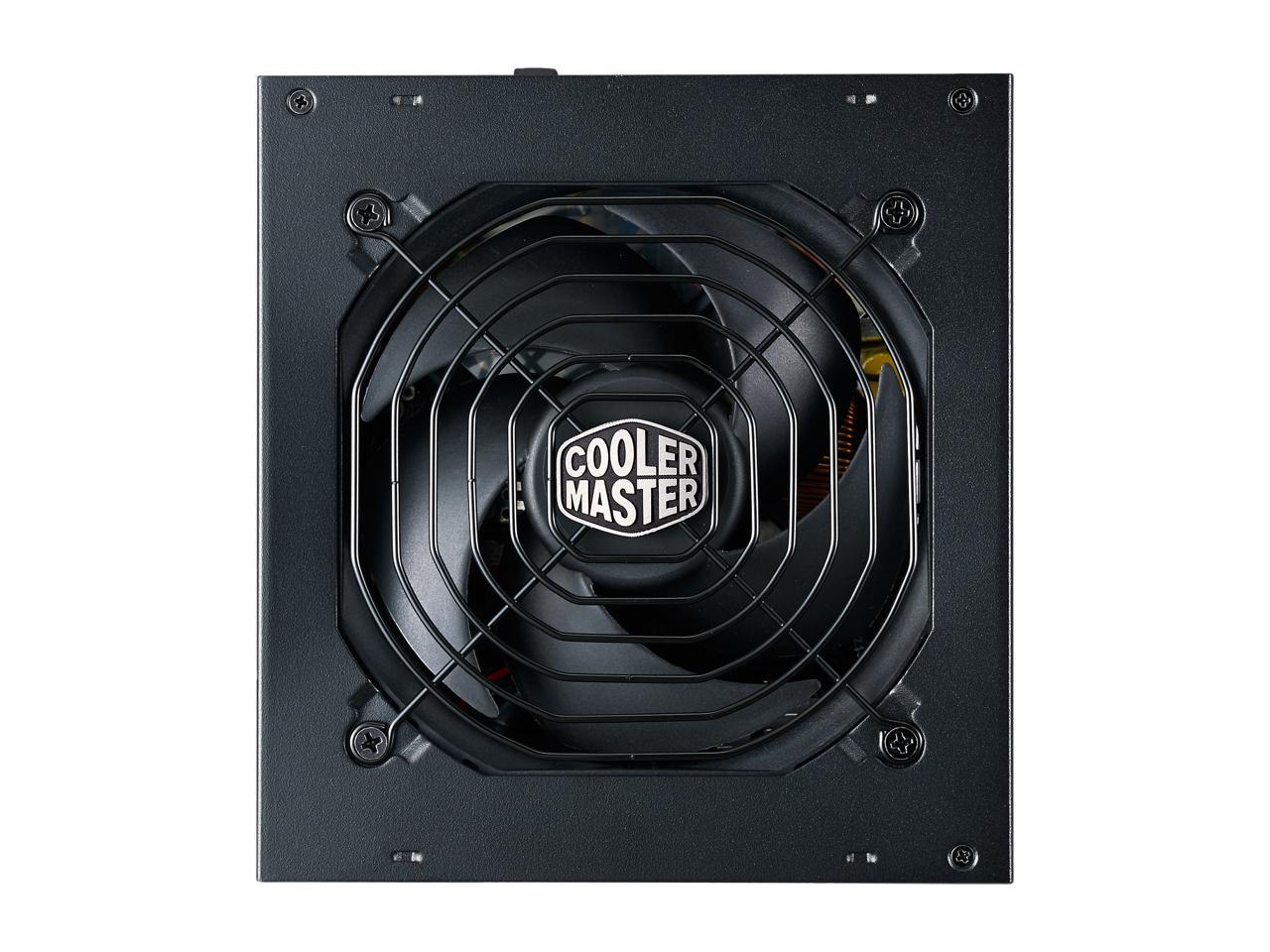 Cooler Master MWE Gold 750 Watt Fully Modular, Compact, Silent Fan 80 PLUS Gold Power Supply, MPY-7501-AFAAG-US