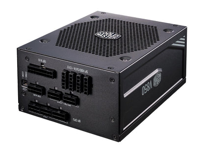 Cooler Master V850 Platinum 850W Full-Modular, 80 PLUS Platinum, Japanese Capacitors, Single/Multi Rail Switch, 10 Year Warranty Power Supply