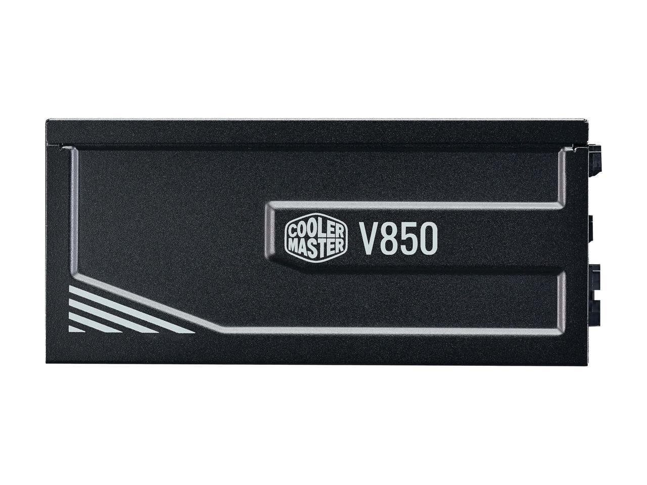 Cooler Master V850 Platinum 850W Full-Modular, 80 PLUS Platinum, Japanese Capacitors, Single/Multi Rail Switch, 10 Year Warranty Power Supply