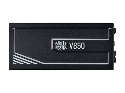 Cooler Master V850 Platinum 850W Full-Modular, 80 PLUS Platinum, Japanese Capacitors, Single/Multi Rail Switch, 10 Year Warranty Power Supply