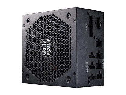 Cooler Master V650 Gold V2 Full Modular, 650W, 80+ Gold Efficiency, Semi-fanless Operation, 16AWG PCIe High-efficiency Cables, 10 Year Warranty