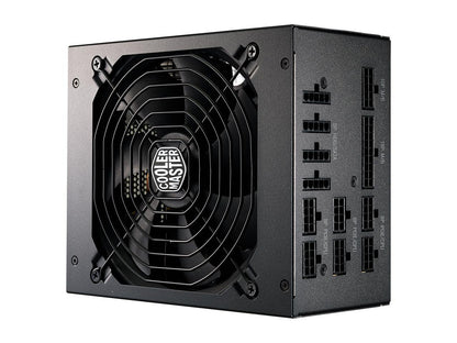 Cooler Master MWE Gold 1250 V2 Fully Modular, 1250W, 80+ Gold Efficiency, Quiet 140mm FDB Fan, 2 EPS Connectors, High Temperature Resilience, 10 Year Warranty