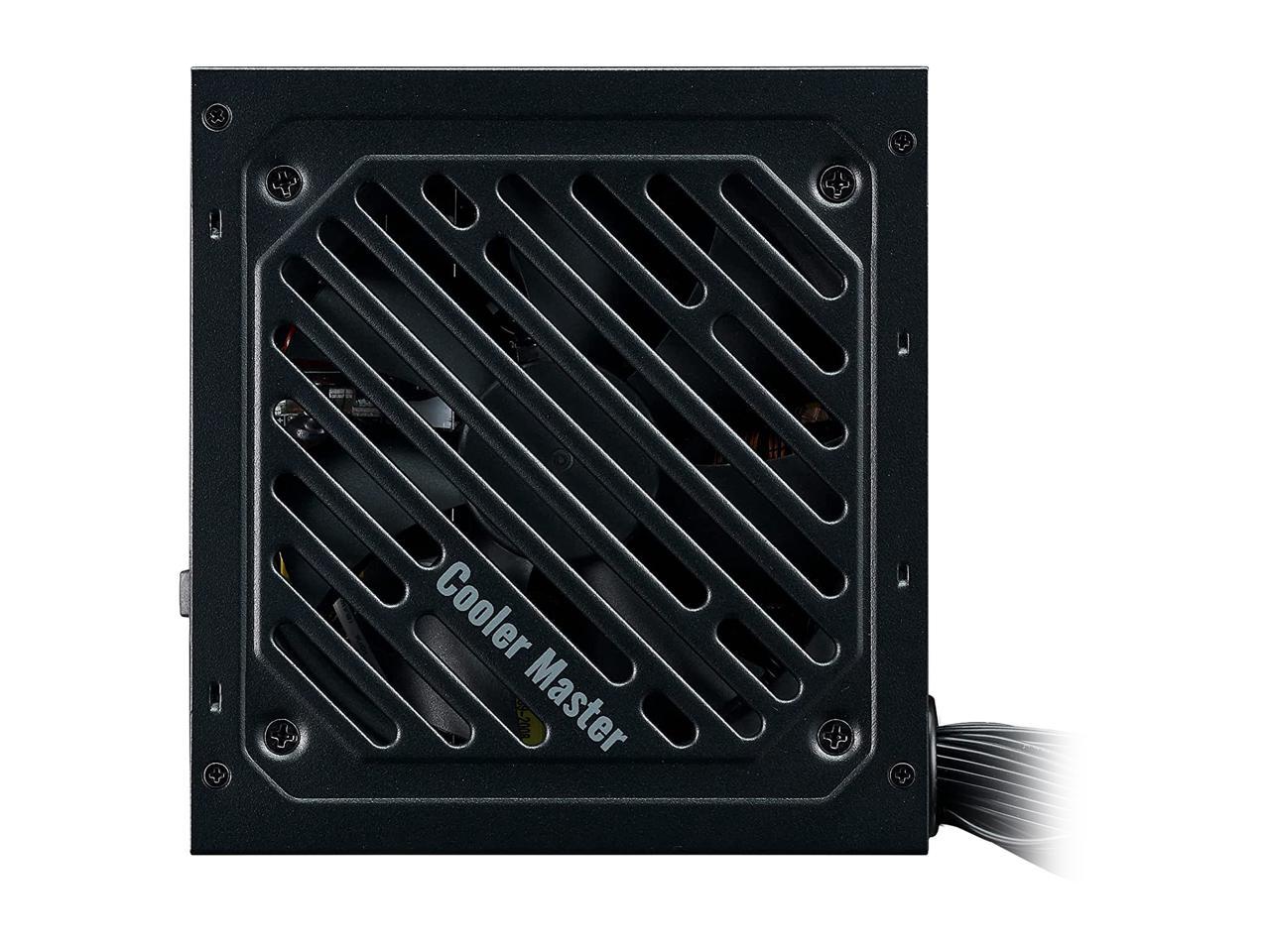 Cooler Master G500 Gold Power Supply, 500W 80+ Gold Efficiency, Intel ATX Version 2.52, Fixed Flat Black Cables. Quiet HDB Fan, 5 Year Warranty