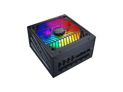Cooler Master XG850 Plus Platinum ARGB Fully Modular, 850W, 80+ Platinum, ARGB 135mm Silent Fan, Built-in Information Display Panel , Intel ATX 12V Ver 2.53, 100% Japanese Capacitors