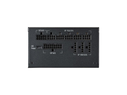 Cooler Master XG650 Plus Platinum ARGB Fully Modular, 650W, 80+ Platinum, ARGB 135mm Silent Fan, Built-in Information Display Panel , Intel ATX 12V Ver 2.53, 100% Japanese Capacitors