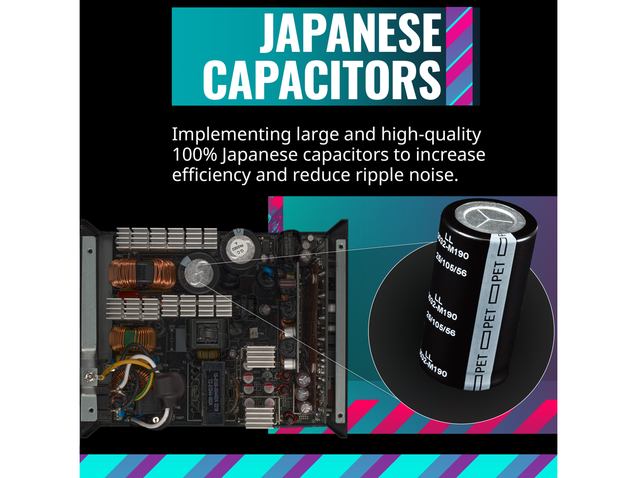 Cooler Master MWE Gold 1250 V2 ATX3.0 Fully Modular, 1250W, 80+ Gold Efficiency, Quiet 140mm FDB Fan, 2 EPS Connectors, High Temperature Resilience, (MPE-C501-AFCAG-3US)