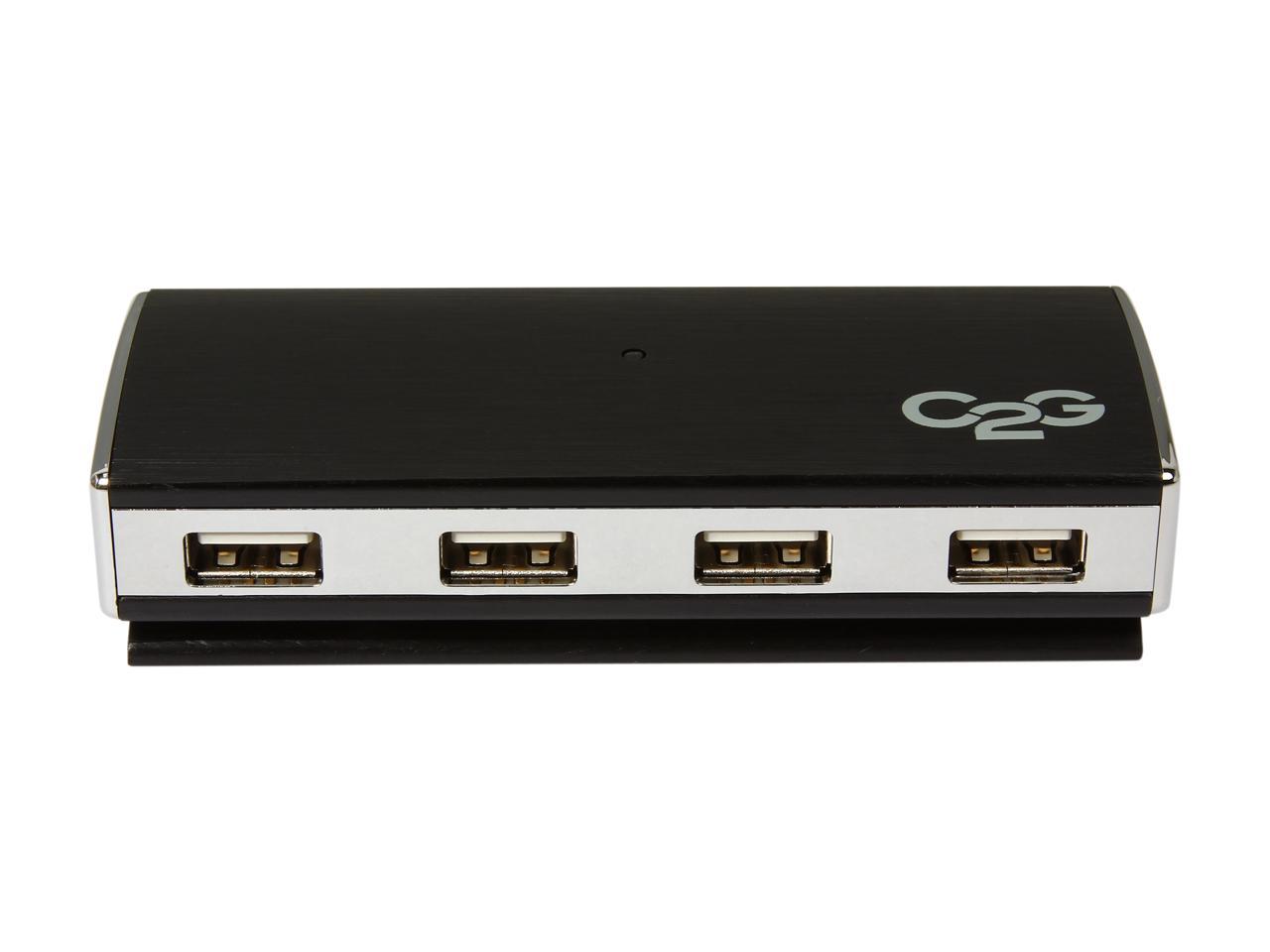 C2G 29508 4-Port USB 2.0 Aluminum Hub