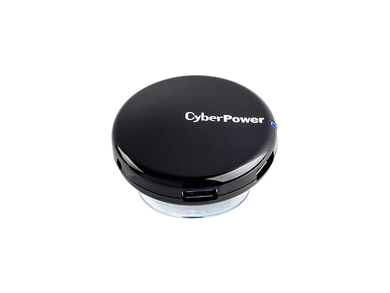 CyberPower CPH430PB 4 Port USB 3.0 Hub Black