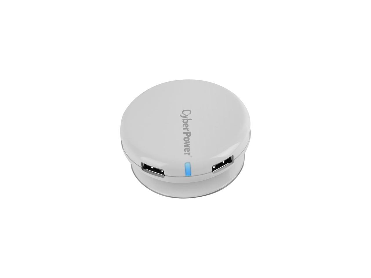 CyberPower CPH430PW 4 Port USB 3.0 Hub White