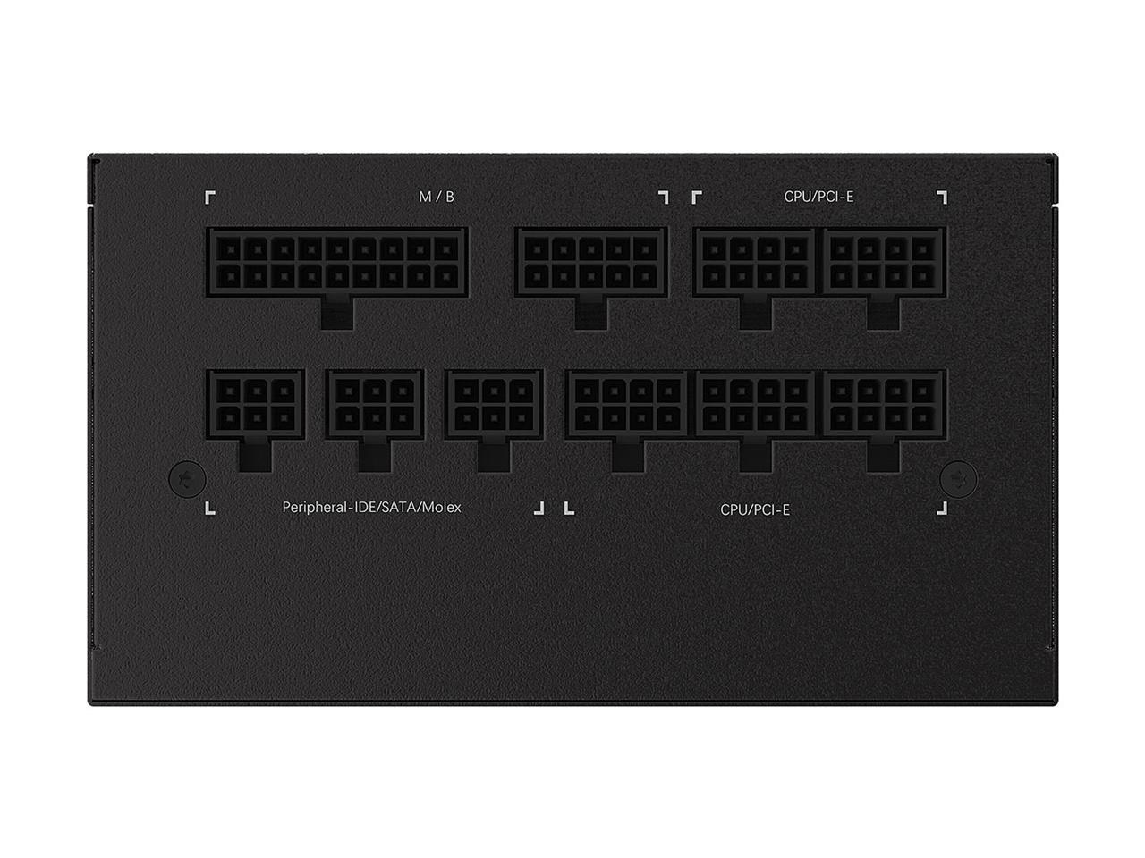 GIGABYTE GP-P750GM 750W ATX 12V v2.31 80 PLUS GOLD Certified Full Modular Active PFC Power Supply