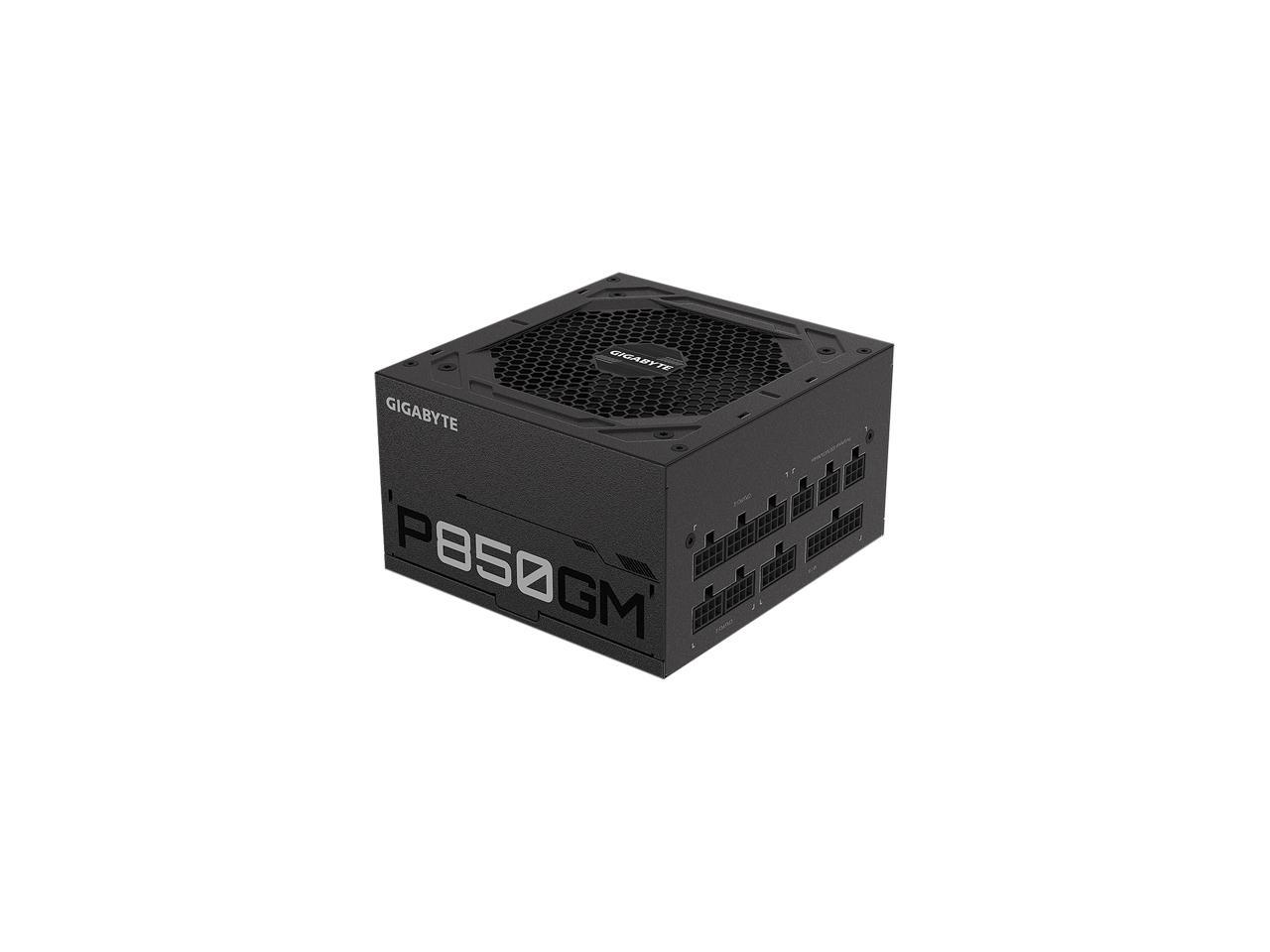 GIGABYTE GP-P850GM 850W ATX 12V v2.31 80 PLUS GOLD Certified Full Modular Active (>0.9 typical) PFC Power Supply