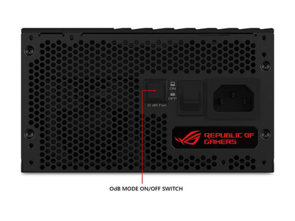 ASUS ROG Thor 1200 80+ Platinum 1200W Fully Modular RGB Power Supply with LIVEDASH OLED Panel and 10 Year Warranty