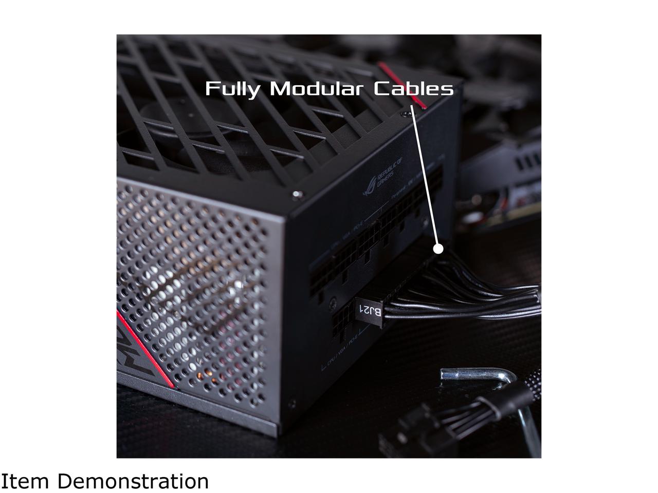 ASUS ROG Strix ROG-STRIX-550G 550W ATX12V 80 PLUS GOLD Certified Full Modular Power Supply