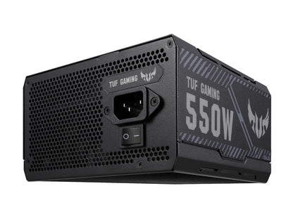ASUS TUF GAMING 550W Bronze PSU, Power Supply, Axial-tech Fan Design, Dual Ball Fan Bearings, 0dB Technology, 80 PLUS Bronze Certification, 80cm 8-pin CPU Connector, 6-year Warranty