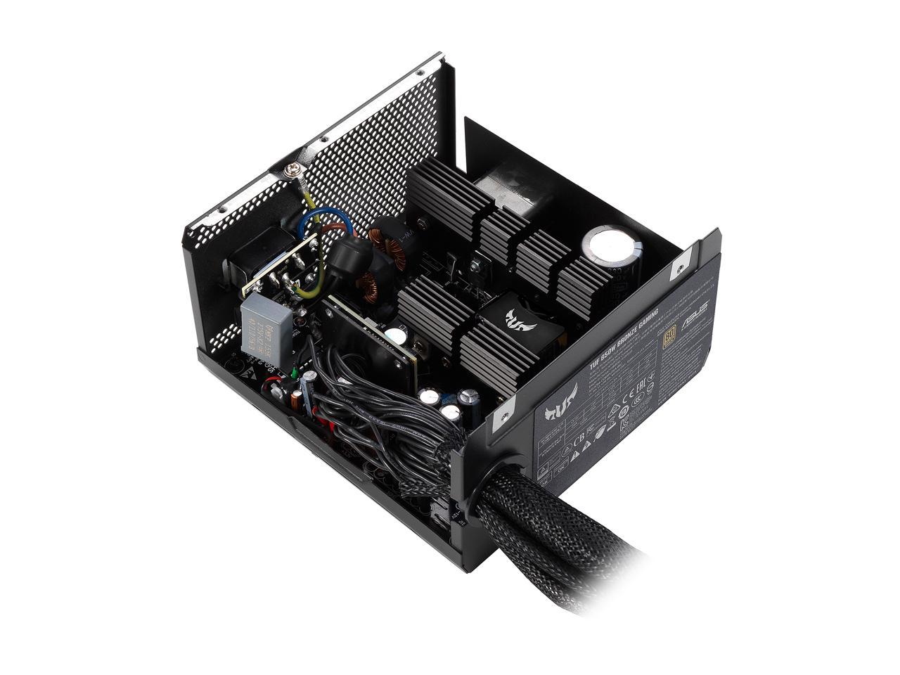ASUS TUF GAMING 650W Bronze PSU, Power Supply, Axial-tech Fan Design, Dual Ball Fan Bearings, 0dB Technology, 80 PLUS Bronze Certification, 80cm 8-pin CPU Connector, 6-year Warranty