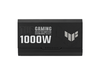 ASUS TUF Gaming 1000W Gold (1000 Watt, ATX 3.0 Compatible Fully Modular Power Supply, 80+ Gold Certified, Military-grade Components, Dual Ball Bearing, Axial-tech Fan, PCB Coating)