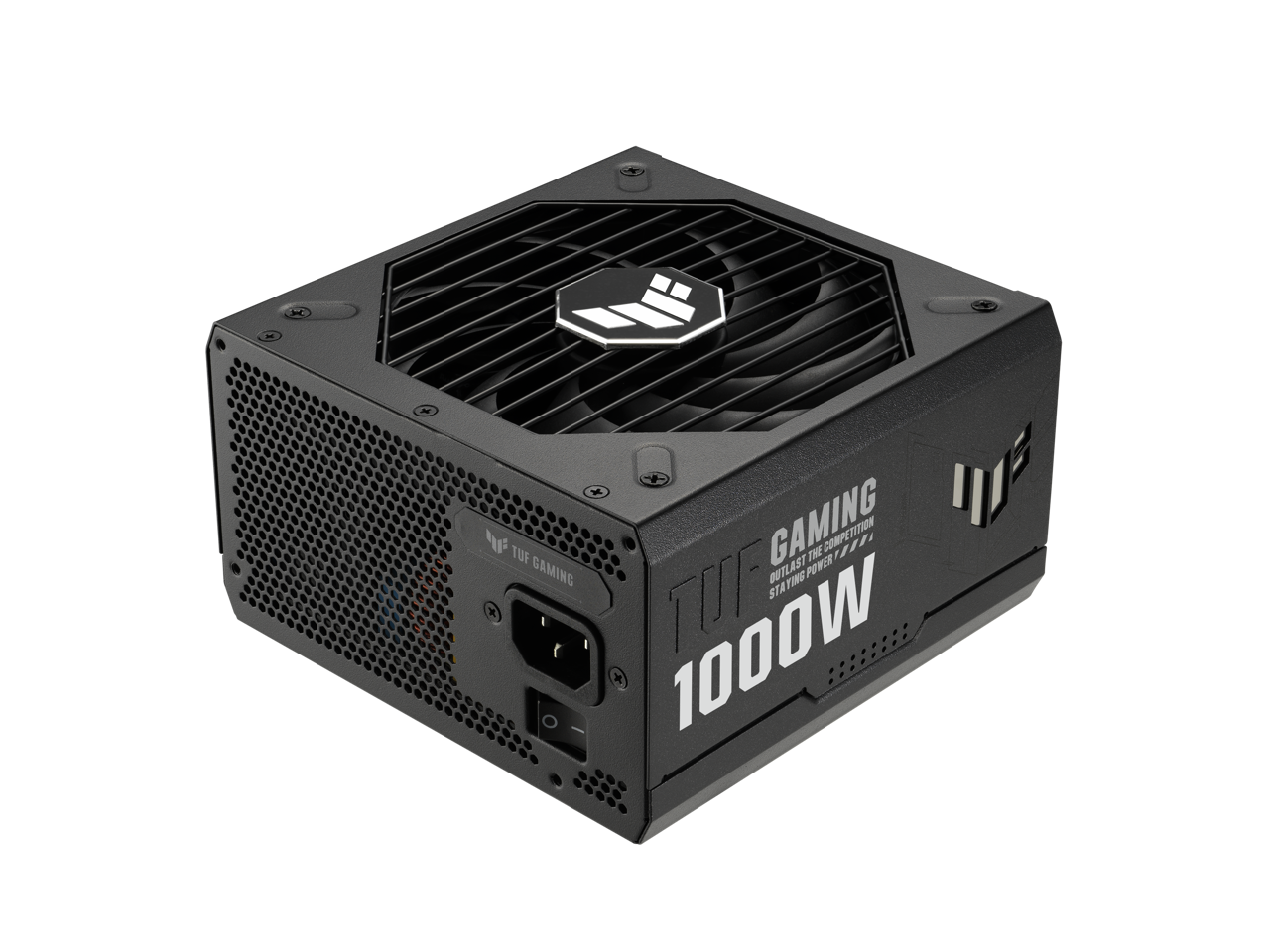 ASUS TUF Gaming 1000W Gold (1000 Watt, ATX 3.0 Compatible Fully Modular Power Supply, 80+ Gold Certified, Military-grade Components, Dual Ball Bearing, Axial-tech Fan, PCB Coating)