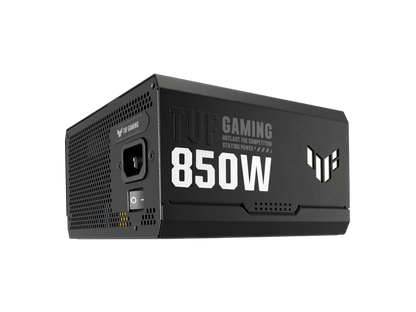 ASUS TUF Gaming 850W Gold (850 Watt, ATX 3.0 Compatible, Fully Modular Power Supply, 80+ Gold, Military-grade Components, Dual Ball Bearing, Axial-tech Fan, PCB Coating)