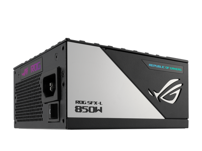 ASUS ROG Loki SFX-L 850W Platinum (Fully Modular Power Supply, 80+ Platinum, 120mm PWM ARGB Fan, Aura Sync, ATX 3.0 Compatible, PCIe 5.0 Ready)