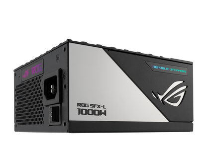 ASUS ROG Loki SFX-L 1000W Platinum (Fully Modular Power Supply, 80+ Platinum, 120mm PWM ARGB Fan, Aura Sync, ATX 3.0 Compatible, PCIe 5.0 Ready)