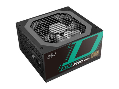 DeepCool DQ750-M-V2L 750W ATX12V / EPS12V 80 PLUS Gold Certified Fully Modular Power Supply, 10 Year Warranty