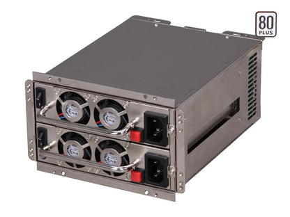 Athena Power AP-RRP4ATX6508 80 PLUS Certified 20+4Pin 2 x 500W Mini Redundant Server Power Supply