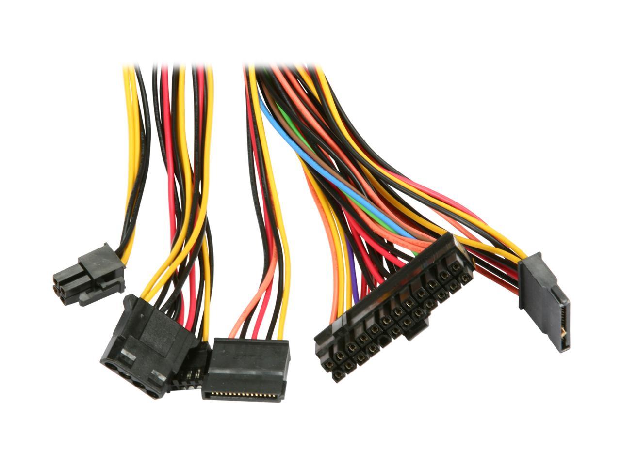Athena Power AP-MFATX25P8 20+4Pin 250W Single 80 PLUS Certified Server Power Supply for 1U Mini-ITX