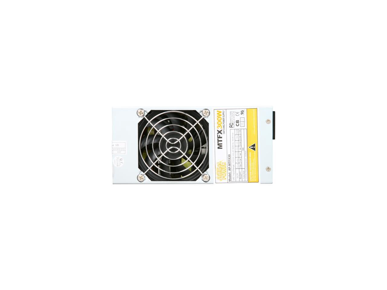 Athena Power AP-MTFX30 300W TFX12V Power Supply for many HP Slimline System Upgrades/Replacement
