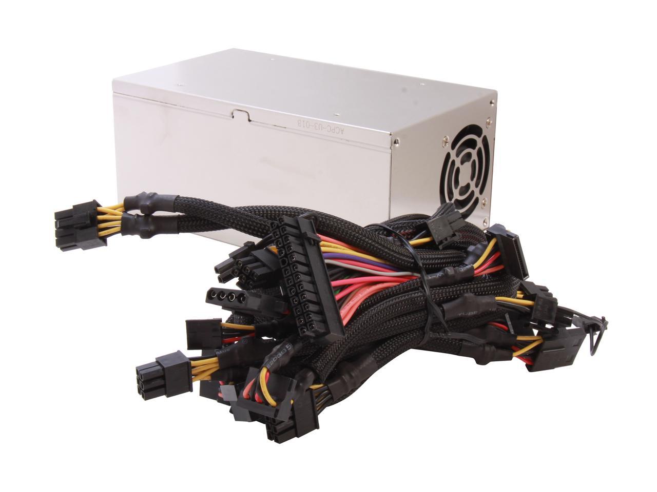 Athena Power AP-U3ATX60FEP8 20+4Pin 3U Power EPS-12V 600W, Support D300, D300L, 349R, 364R, 3055, RS316, E306, E3M16, CS833T, 300S 3U IPC case