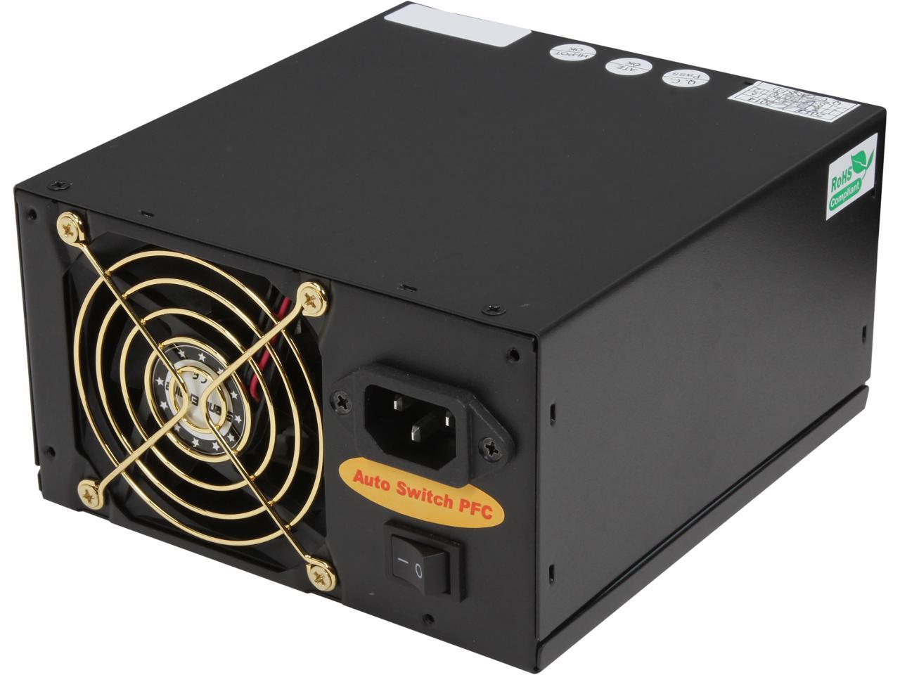 Athena Power AP-P4ATX60FEP8 20+4Pin 600W Server Power Supply - 80 PLUS Bronze - OEM