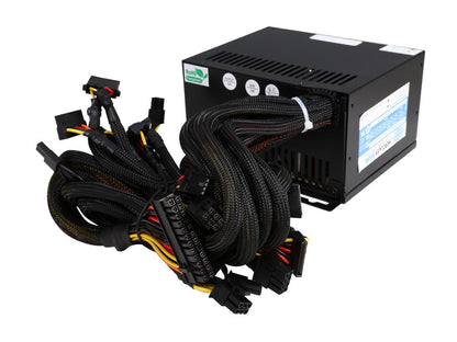Athena Power AP-MPS3ATX80EP8 800W MicroPS3 (118mm Length)/PS2 Single EPS12V/ATX12V IPC Server Power Supply - 80PLUS Bronze - ActivePFC - OEM