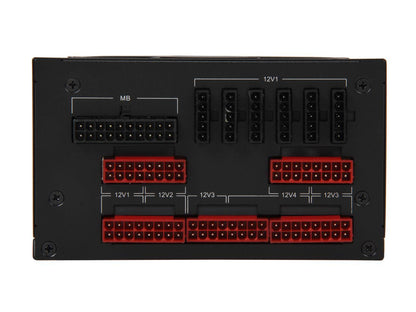 Antec HCP Platinum HCP-1000 1000W ATX12V V2.32 / EPS12V V2.92 SLI Ready CrossFire Ready 80 PLUS PLATINUM Certified Full Modular Active PFC Power Supply - Intel Haswell Fully Compatible