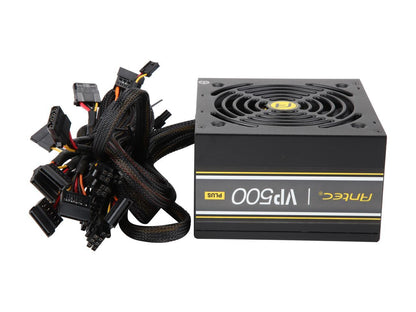 Antec Value Power Series VP500 Plus, 500W Non-Modular, 80 PLUS Certified, Thermal Manager, CircuitShield Protection, 120 mm Silent Fan with 3-Year Warranty