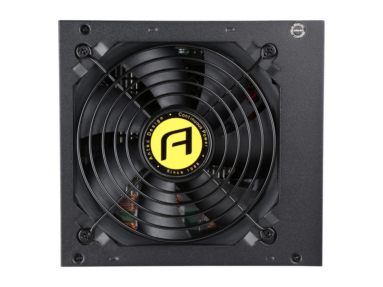 Antec NeoECO Modular Series NE650M 650W, 80 PLUS Bronze, Quiet 120mm Fan, Heavy-duty Caps, 3 Year Warranty
