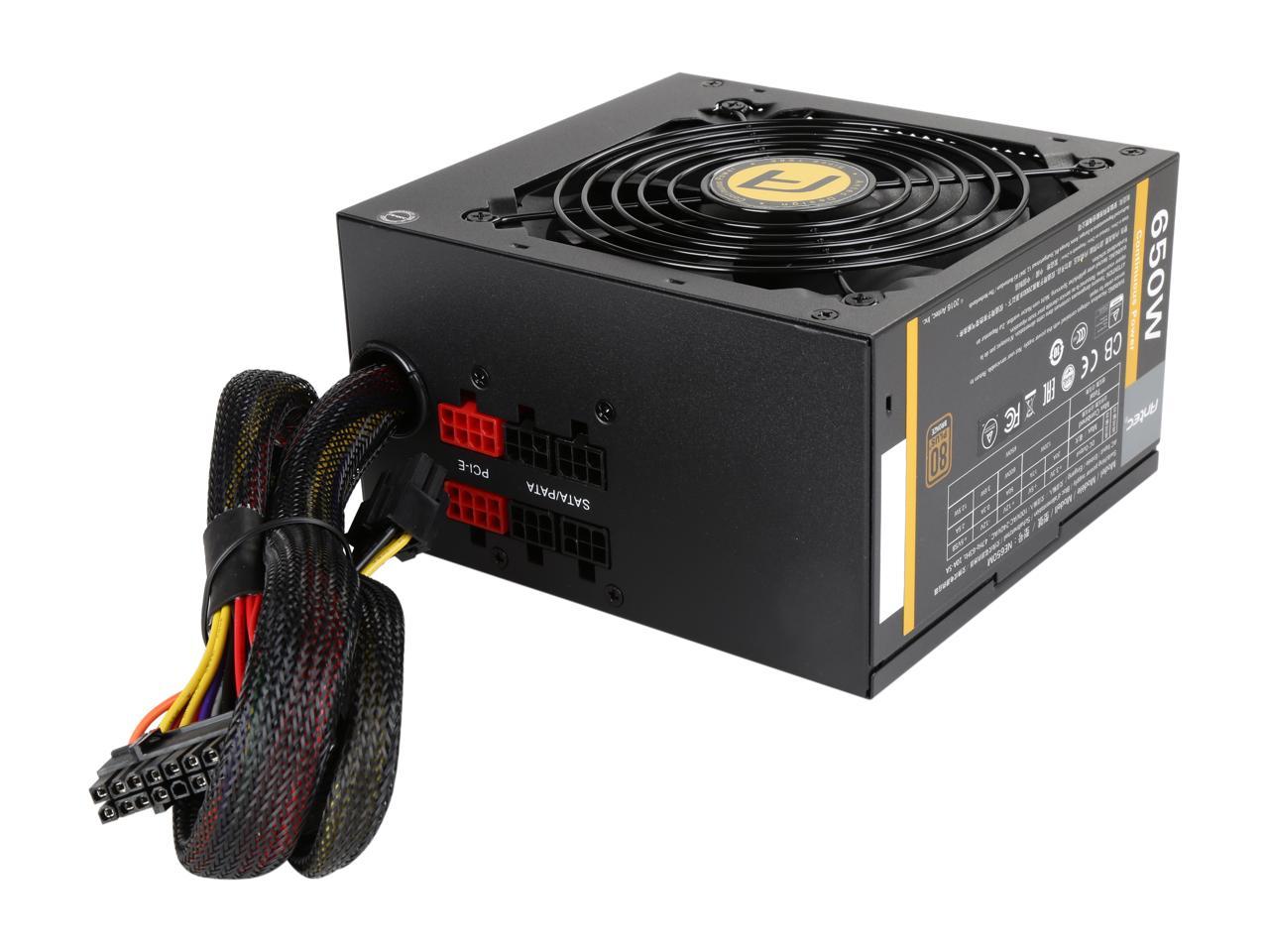 Antec NeoECO Modular Series NE650M 650W, 80 PLUS Bronze, Quiet 120mm Fan, Heavy-duty Caps, 3 Year Warranty