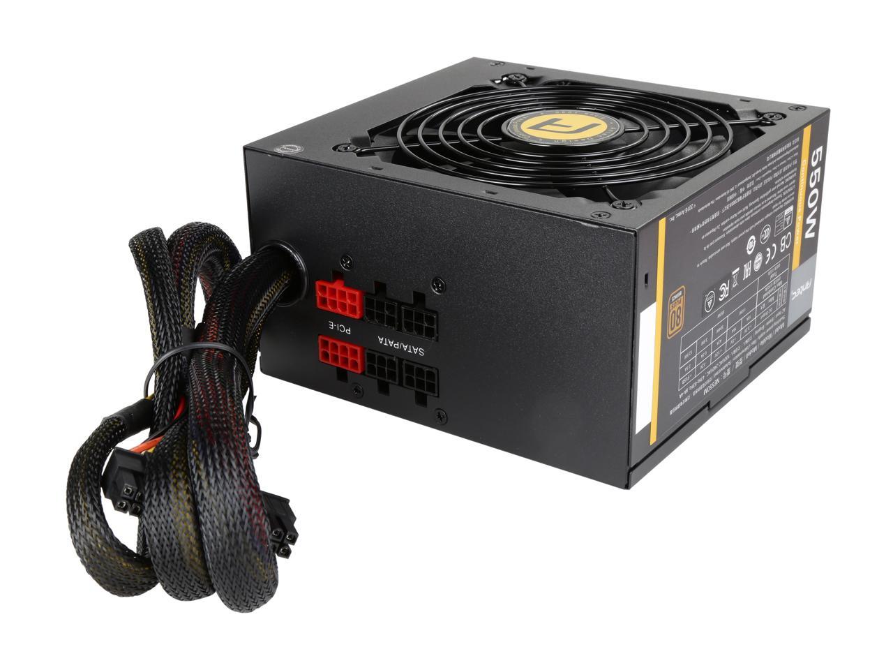 Antec NeoECO Modular Series NE550M 550W, 80 PLUS Bronze, Quiet 120mm Fan, Heavy-duty Caps, 3 Year Warranty