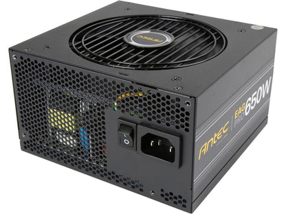 Antec Earthwatts Gold Pro Series EA650G Pro 650W Semi-Modular, 80 PLUS GOLD, 120mm Silent Fan, PhaseWave Design, 7 Year Warranty