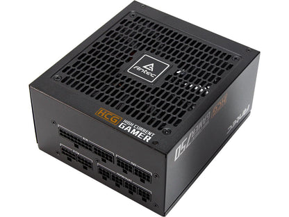 Antec HCG750 Bronze 750W Fully Modular, 80 PLUS BRONZE,135mm DBB Fan, Full Japanese Heavy-Duty Caps, 5 Year Warranty
