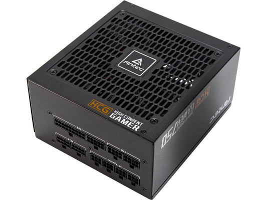 Antec HCG750 Bronze 750W Fully Modular, 80 PLUS BRONZE,135mm DBB Fan, Full Japanese Heavy-Duty Caps, 5 Year Warranty