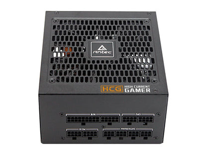 Antec HCG750 Bronze 750W Fully Modular, 80 PLUS BRONZE,135mm DBB Fan, Full Japanese Heavy-Duty Caps, 5 Year Warranty
