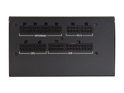 Antec HCG750 Bronze 750W Fully Modular, 80 PLUS BRONZE,135mm DBB Fan, Full Japanese Heavy-Duty Caps, 5 Year Warranty