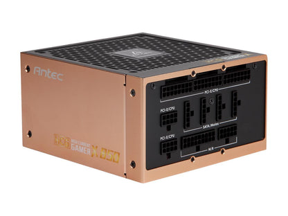 ANTEC High Current Gamer Series HCG850 Extreme, 850W Fully Modular, Full-Bridge LLC and DC to DC Converter Design, Full Japanese Caps, Zero RPM Manager, PhaseWave Design, 10 Year Warranty