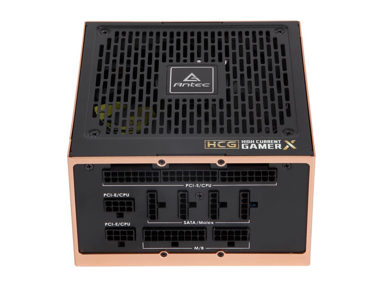 ANTEC High Current Gamer Series HCG850 Extreme, 850W Fully Modular, Full-Bridge LLC and DC to DC Converter Design, Full Japanese Caps, Zero RPM Manager, PhaseWave Design, 10 Year Warranty