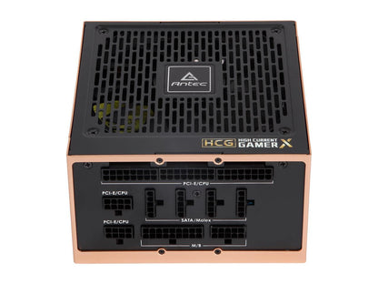 ANTEC High Current Gamer Series HCG850 Extreme, 850W Fully Modular, Full-Bridge LLC and DC to DC Converter Design, Full Japanese Caps, Zero RPM Manager, PhaseWave Design, 10 Year Warranty
